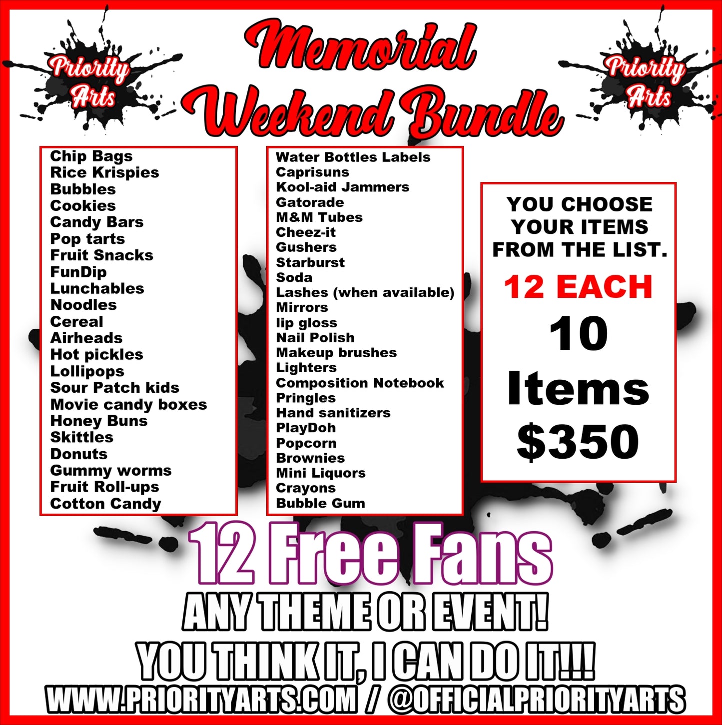 Memorial Day Weekend Bundle