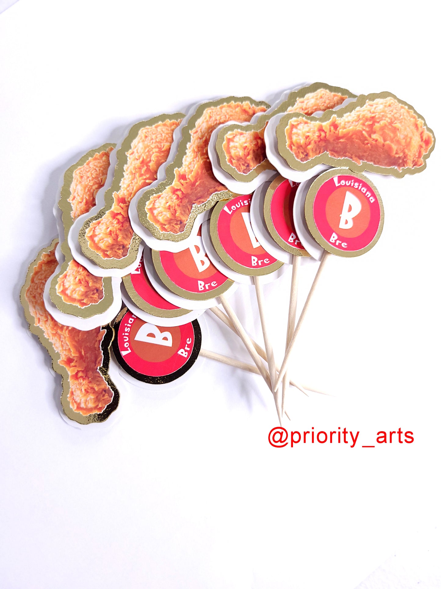 3D CUPCAKE TOPPERS