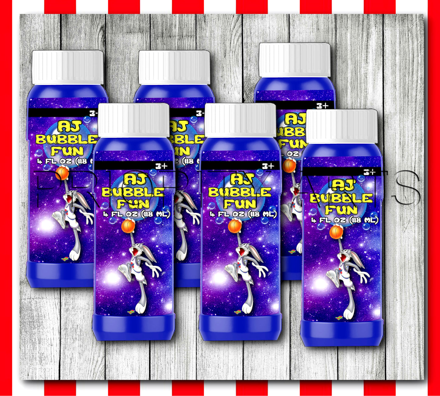 SPACE JAM LABELS