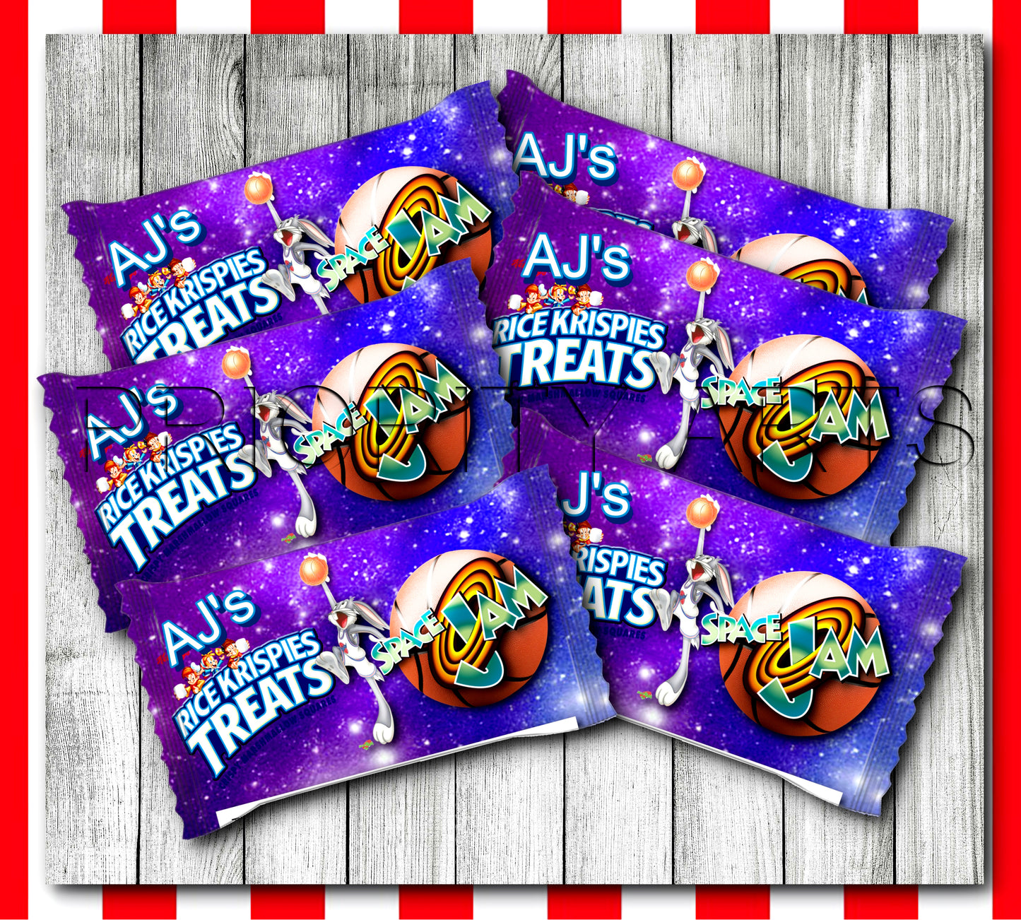 SPACE JAM LABELS