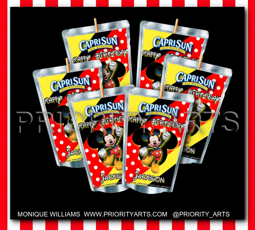 MICKEY MOUSE LABELS
