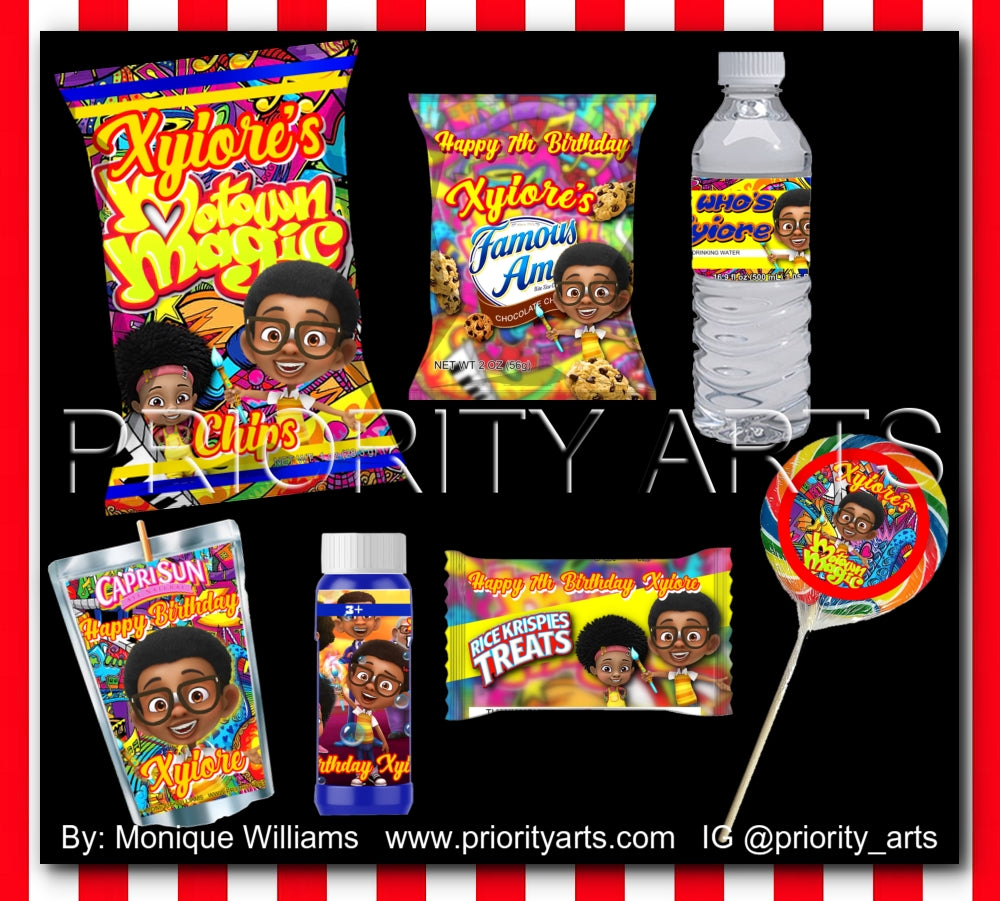 MOTOWN MAGIC LABELS