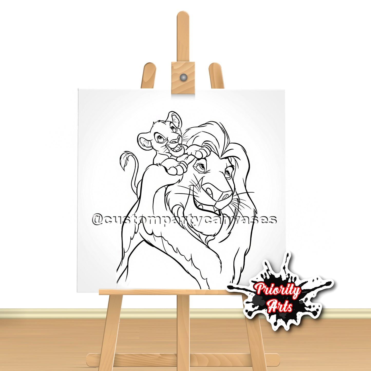 LION KING CANVAS