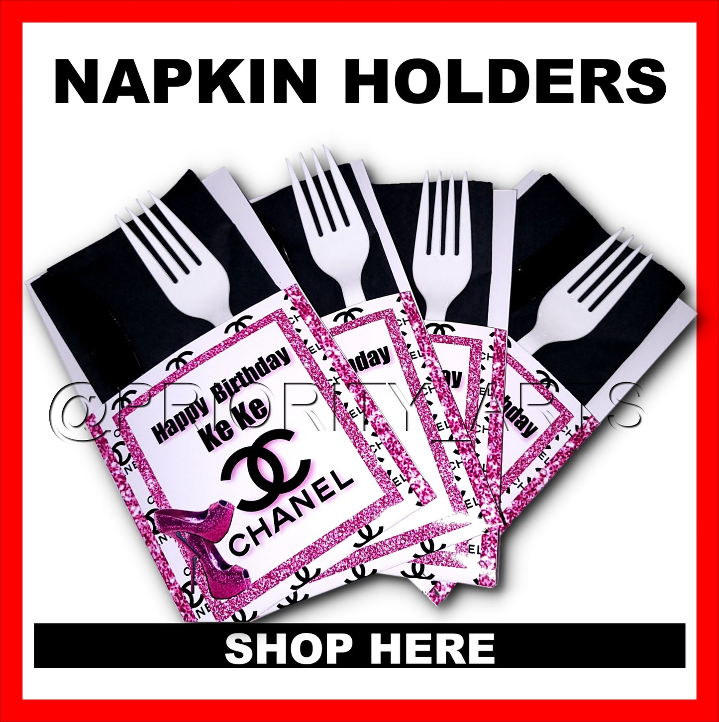 NAPKIN HOLDERS