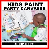 Custom Paint Party Canvases