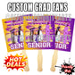 Custom Graduation Fans