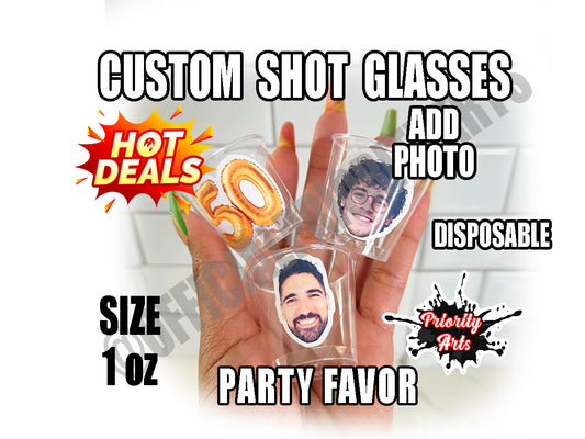 Custom Disposable shot glasses