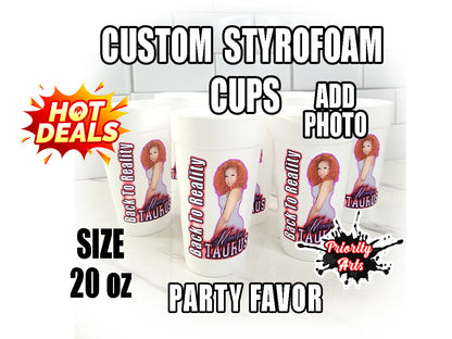 Custom Styrofoam Cups