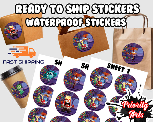 Ready to Ship Stickers (INSIDE OUT)