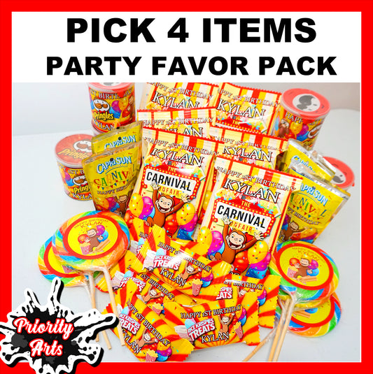 PICK 4 PARTY FAVOR PACKAGE