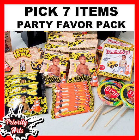 PICK 7 PARTY FAVOR PACKAGE